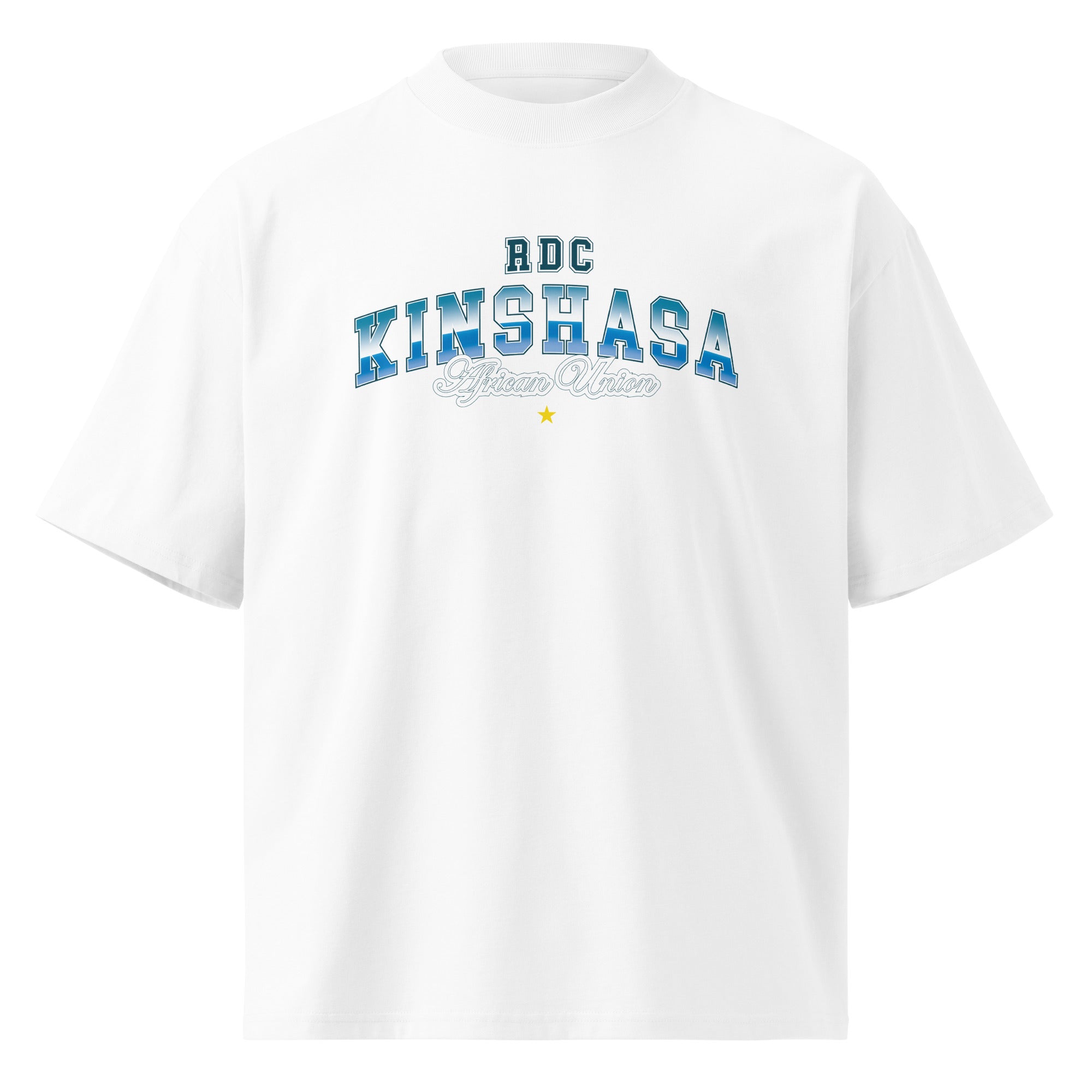 African Union - Kinshasa - Congolese Blue Tee